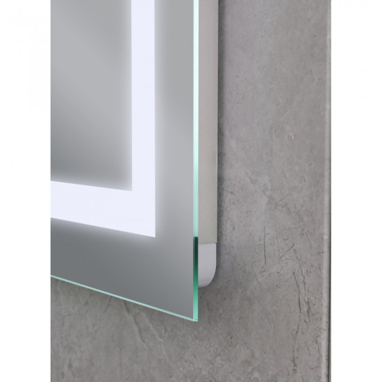 Дзеркало Mixxus TALL MR08-80x60-REVERSE з LED Touch, Anti-fog, димером, регулюванням яскравості (MI