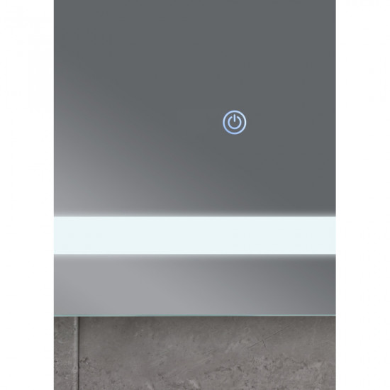 Дзеркало Mixxus TWEE MR09-50x80-REVERSE з LED Touch, Anti-fog, димером, регулюванням яскравості (MI