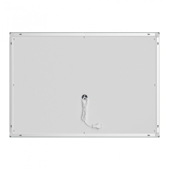 Дзеркало Mixxus Premium QUADRO MR20-120x80 (LED Touch, Anti-fog, димер, лінза) (MP6624)