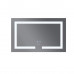 Дзеркало Mixxus HARD MR07-80x50 з LED Touch, Anti-fog, димером, регулюванням яскравості (MI6658)