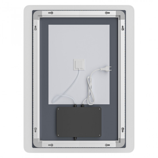 Дзеркало Mixxus Premium OLIVARY MR19-80x60-REVERSE (LED Touch, Anti-fog, димер (3-6,5kK)) (MP6628)