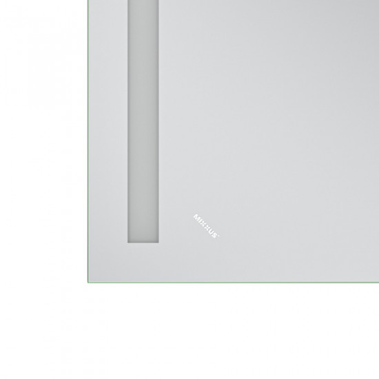 Дзеркало Mixxus Premium LINES MR18-100x70-REVERSE (LED Touch, Anti-fog, димер) (MP6627)