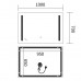 Дзеркало Mixxus Premium LINES MR18-100x70-REVERSE (LED Touch, Anti-fog, димер) (MP6627)