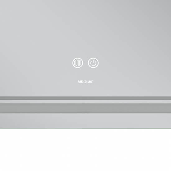 Дзеркало Mixxus Premium QUADRO MR20-100x80 (LED Touch, Anti-fog, димер, лінза) (MP6623)