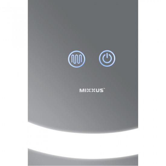 Дзеркало Mixxus PLAIN MC03-60 з LED Touch, Anti-fog, димером, регулюванням яскравості (MI6662)