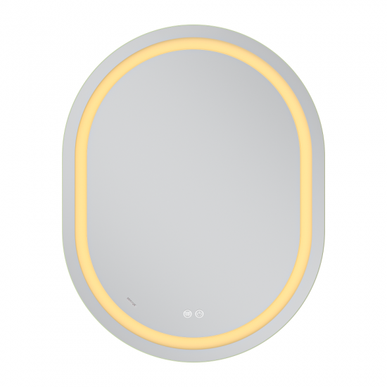 Дзеркало Mixxus Premium ELLIPSE MV05-90x70-REVERSE (LED Touch, Anti-fog, димер (3-6,5kK)) (MP6644)