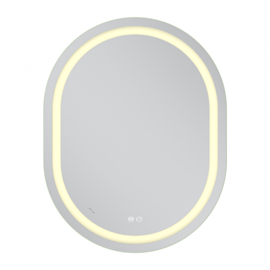 Дзеркало Mixxus Premium ELLIPSE MV05-90x70-REVERSE (LED Touch, Anti-fog, димер (3-6,5kK)) (MP6644)