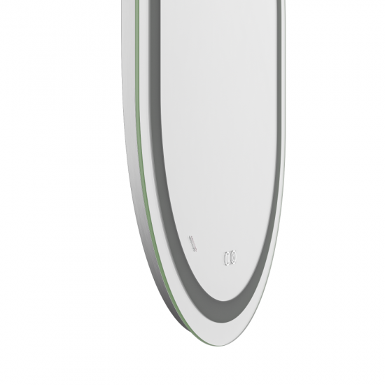 Дзеркало Mixxus Premium ELLIPSE MV05-90x70-REVERSE (LED Touch, Anti-fog, димер (3-6,5kK)) (MP6644)