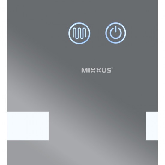 Дзеркало Mixxus HARD MR07-50x80 з LED Touch, Anti-fog, димером, регулюванням яскравості (MX9992)