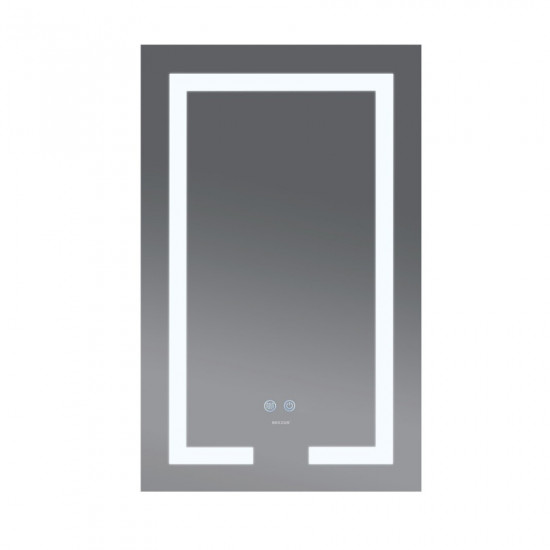 Дзеркало Mixxus HARD MR07-50x80 з LED Touch, Anti-fog, димером, регулюванням яскравості (MX9992)