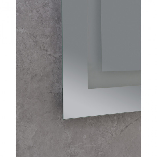 Дзеркало Mixxus HARD MR07-50x80 з LED Touch, Anti-fog, димером, регулюванням яскравості (MX9992)