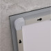 Дзеркало Mixxus HARD MR06-60x80-CASE з LED Touch, Anti-fog, димером, регулюванням яскравості, годин