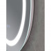 Дзеркало Mixxus PLAIN MC02-80-CASE з LED Touch, Anti-fog, димером, регулюванням яскравості, годинни