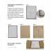 Дзеркало Mixxus PLAIN MC02-80-CASE з LED Touch, Anti-fog, димером, регулюванням яскравості, годинни