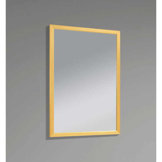 Дзеркало настінне Zerix FONTE MRZ09-700x850-REVERSE GOLD прямокутне в золотій рамі (ZX5639)