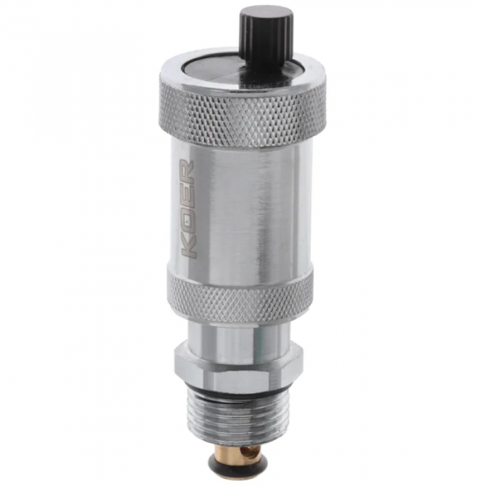 Отвод воздуха автоматический прямой с обратным клапаном 1/2" Koer KR.1254 (KR2667)