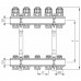 Колекторний блок з термостатичними клапанами Koer KR.1100-09 1"x9 ways (KR2635)