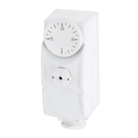 Термостат механический накладной Koer KR.1351 (0…+90*C) (KP2776)