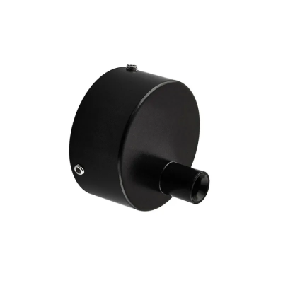 Декоративная чашка Mixxus TCC-01 BLACK (круглая) для маскировки кабеля (цвет черный) (MI6638)