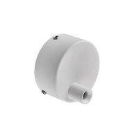 Декоративная чашка Mixxus TCC-01 WHITE (круглая) для маскировки кабеля (цвет белый) (MI6639)