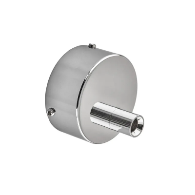 Декоративная чашка Mixxus TCC-01 CHROME (круглая) для маскировки кабеля (цвет хром) (MI6637)