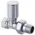 Кран для полотенцесушки прямой Koer KR.532 - 1/2" (Продается по 2 шт.) (KR3074)