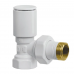 Кран для сушилки полотенец угловой Koer KR.531.White - 1/2" (KR5104)