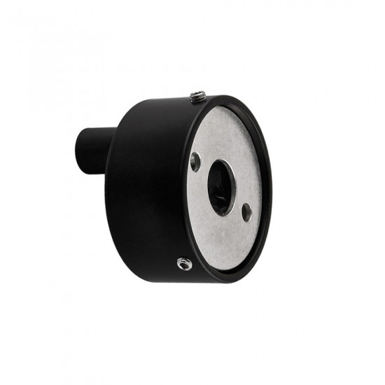 Декоративная чашка Mixxus TCC-01 BLACK (круглая) для маскировки кабеля (цвет черный) (MI6638)