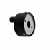 Декоративная чашка Mixxus TCC-01 BLACK (круглая) для маскировки кабеля (цвет черный) (MI6638)