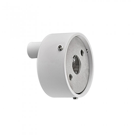 Декоративная чашка Mixxus TCC-01 WHITE (круглая) для маскировки кабеля (цвет белый) (MI6639)