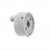 Декоративная чашка Mixxus TCC-01 WHITE (круглая) для маскировки кабеля (цвет белый) (MI6639)