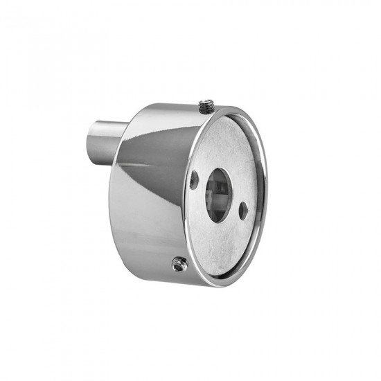 Декоративная чашка Mixxus TCC-01 CHROME (круглая) для маскировки кабеля (цвет хром) (MI6637)