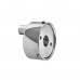 Декоративная чашка Mixxus TCC-01 CHROME (круглая) для маскировки кабеля (цвет хром) (MI6637)