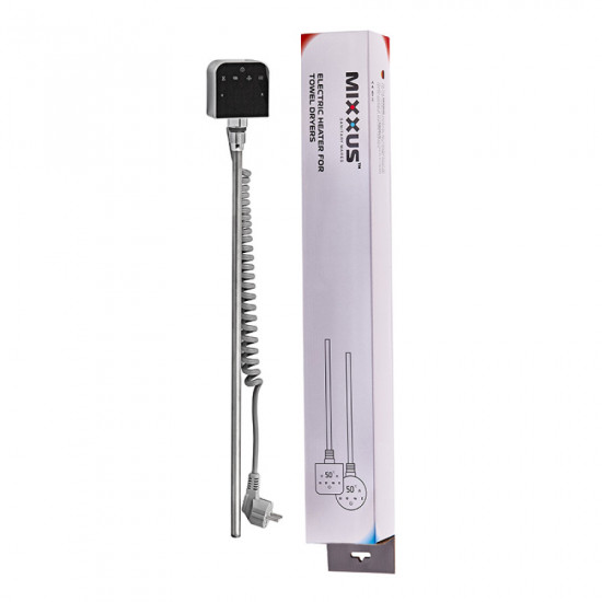 ТЕН електричний Mixxus TEH-0203 CHROME для сушарок рушників 300W (колір хром) (MI6634)
