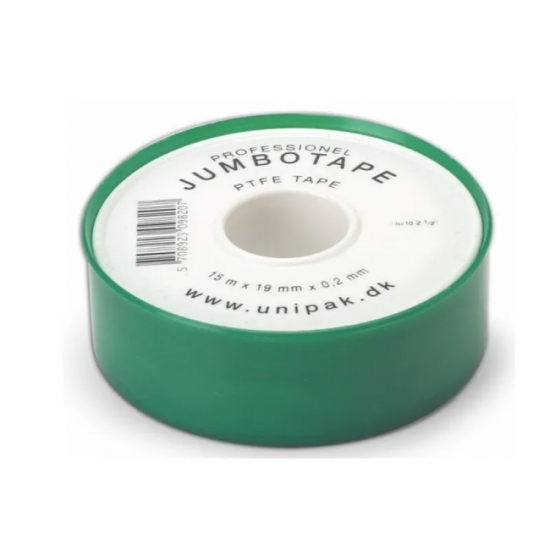 Фум лента Jumbotape Professional Unipak 15М*0,2мм*19мм (UP0613)
