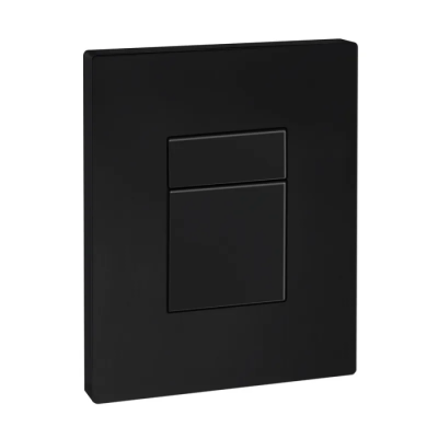 Панель слива пластиковая Koer KT-0607-05 157x198x3mm, кнопка квадратная (KR5346)