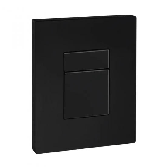 Панель змиву пластикова Koer KT-0607-05 157x198x3mm, кнопка квадратна (KR5346)