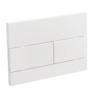 Панель смыва Koer KT-0603-03 240x160x10mm пластиковая, кнопка линейная (KR5318)