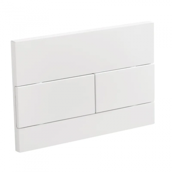 Панель змиву Koer KT-0603-03 240x160x10mm пластикова, кнопка лінійна (KR5318)