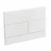 Панель змиву Koer KT-0603-03 240x160x10mm пластикова, кнопка лінійна (KR5318)