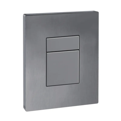 Панель смыва пластиковая Koer KT-0607-07 157x198x3mm, кнопка квадратная (KR5345)