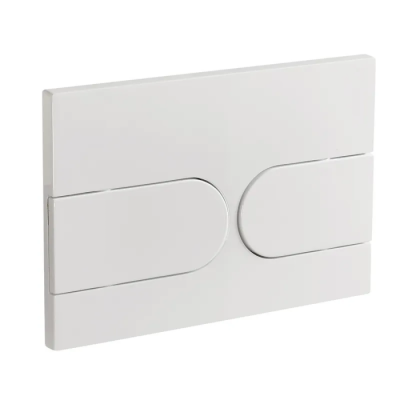 Панель смыва Koer KT-0604-03 240x160x10mm пластиковая, кнопка закругленная (KR5322)