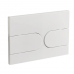 Панель смыва Koer KT-0604-03 240x160x10mm пластиковая, кнопка закругленная (KR5322)