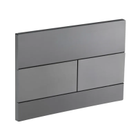 Панель смыва Koer KT-0603-07 240x160x10mm пластиковая, кнопка линейная (KR5321)