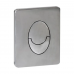 Панель смыва пластиковая Koer KT-0606-01 157x198x3mm, кнопка закругленная (KR5342)