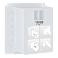 Ревізійний короб для панелей змиву малого розміру Grohe Rapid SL (40911000)