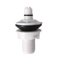 Пластиковый штуцер Koer KT-1402-1/2" к наполняющей арматуре для бачка унитаза подведение 1/2"