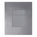 Панель змиву пластикова Koer KT-0607-07 157x198x3mm, кнопка квадратна (KR5345)