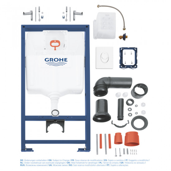 Система установки для унитаза 3 в 1 Grohe Rapid SL (38722001)