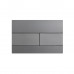 Панель змиву Koer KT-0603-07 240x160x10mm пластикова, кнопка лінійна (KR5321)